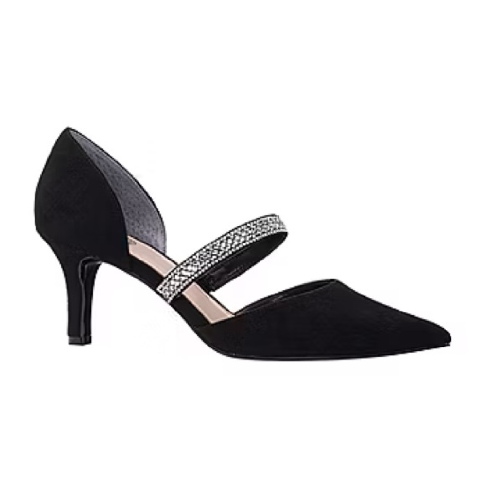 I. Miller Brianda Womens Closed Toe Stiletto Heel Pumps Size 7 MEDIUM Black NIB
